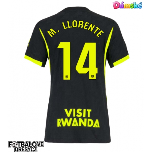 Atletico Madrid Marcos Llorente #14 Dámské Venkovní Dres 2026-27 Krátký Rukáv Atletico Madrid Marcos Llorente #14 Dámské Venkovní Dres 2026-27 Krátký Rukáv